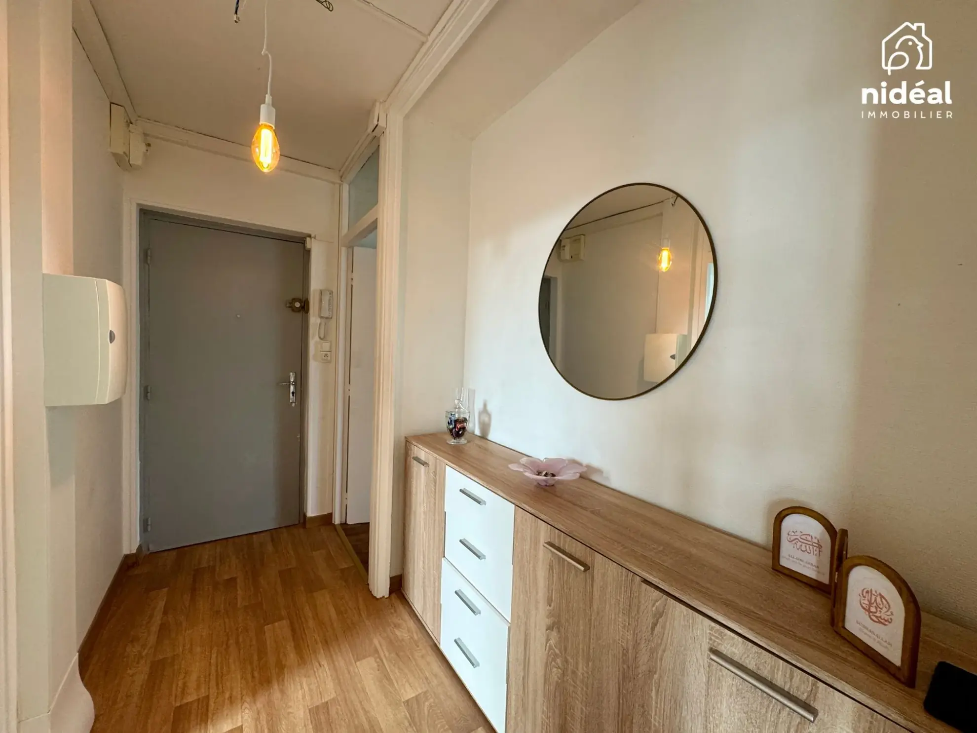 Appartement rénové de 66 m² avec balcon et garage à Maubeuge 