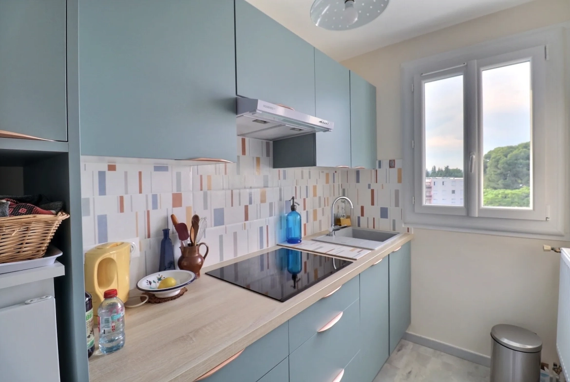 Appartement T2 à vendre à Montpellier Les Cévennes avec terrasse et cave 