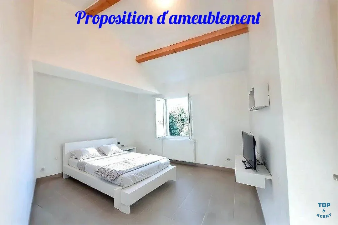 Maison mitoyenne rénovée de 208 m² avec 4 chambres et garage à Châteaucreux, Saint-Étienne 