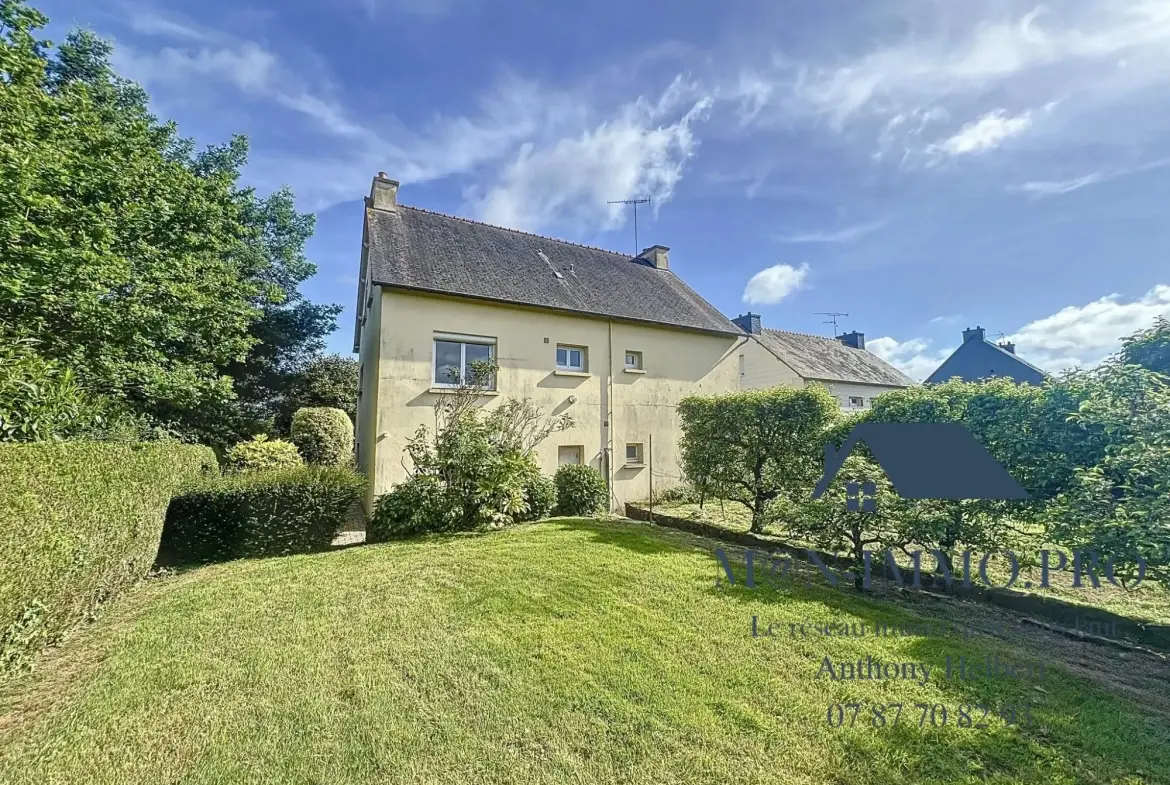 Maison familiale à Quessoy centre bourg - 115 m² avec sous-sol et potentiel d'aménagement 
