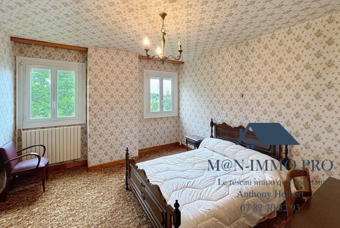 Maison familiale à Quessoy centre bourg - 115 m² avec sous-sol et potentiel d'aménagement 