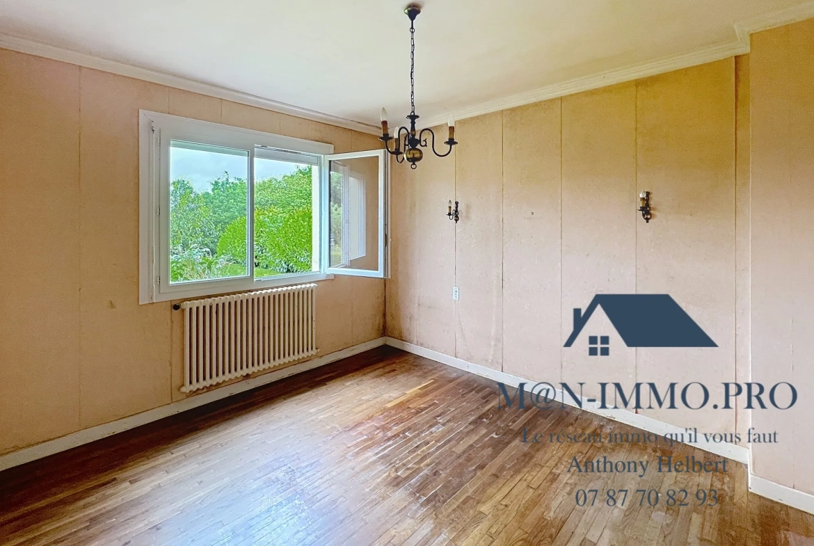 Maison familiale à Quessoy centre bourg - 115 m² avec sous-sol et potentiel d'aménagement 