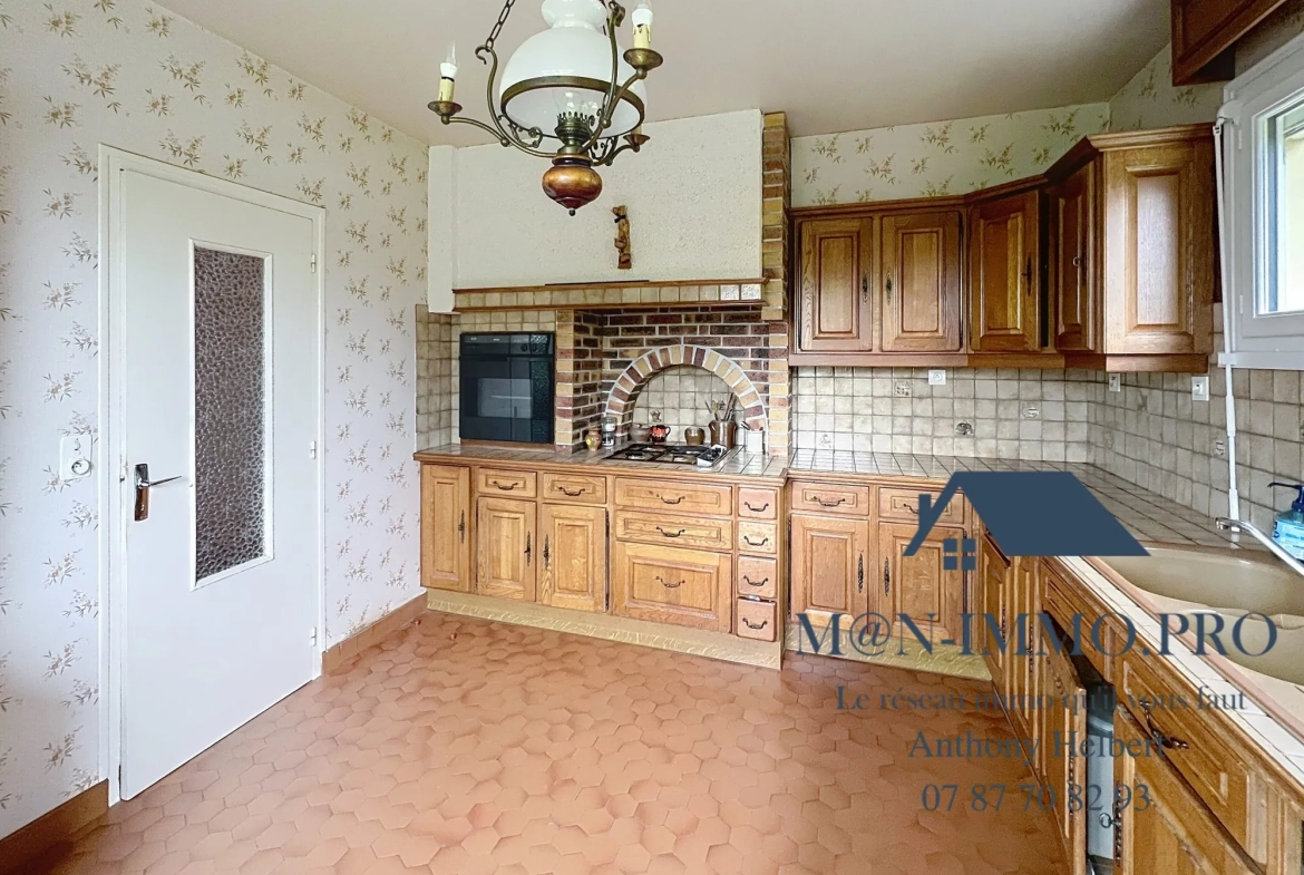Maison familiale à Quessoy centre bourg - 115 m² avec sous-sol et potentiel d'aménagement 