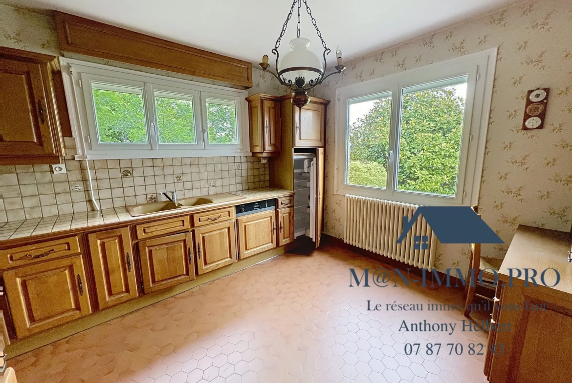Maison familiale à Quessoy centre bourg - 115 m² avec sous-sol et potentiel d'aménagement 