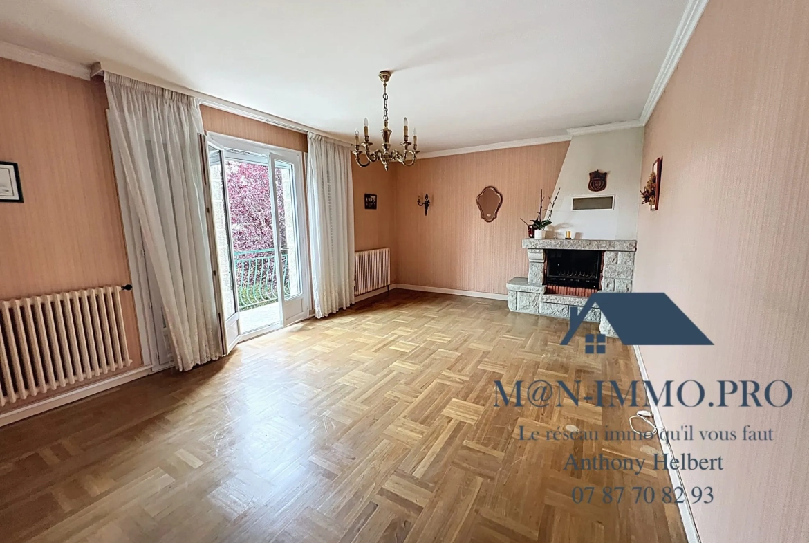 Maison familiale à Quessoy centre bourg - 115 m² avec sous-sol et potentiel d'aménagement 