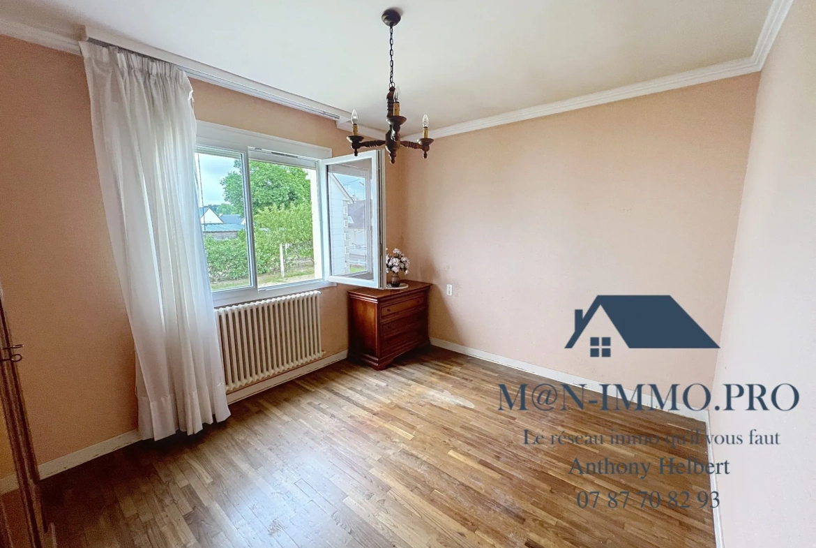 Maison familiale à Quessoy centre bourg - 115 m² avec sous-sol et potentiel d'aménagement 