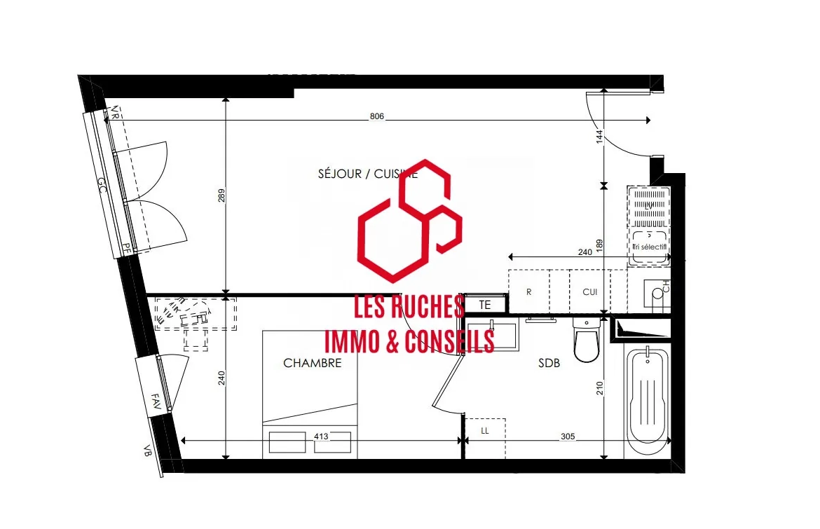 Appartement T2 lumineux à vendre à Villeneuve-Saint-Georges – 41 m², confort et proximité 