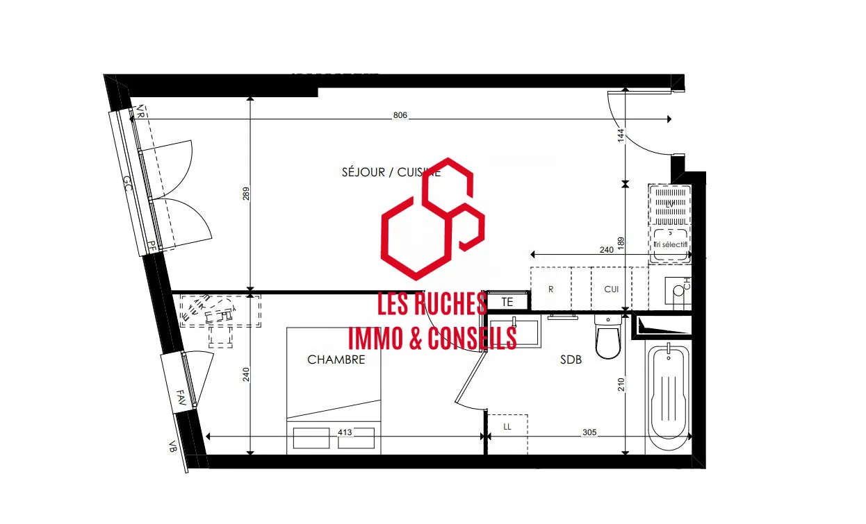 Appartement T2 lumineux à vendre à Villeneuve-Saint-Georges – 41 m², confort et proximité 