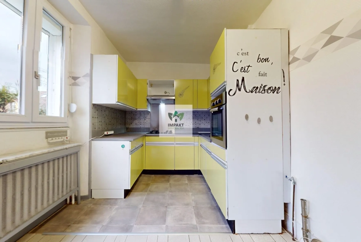 Belle maison 5 pièces avec sous-sol et terrain à Belfort 