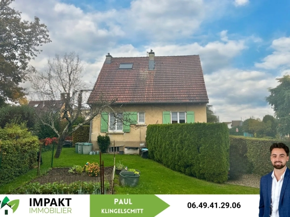 Belle maison 5 pièces avec sous-sol et terrain à Belfort