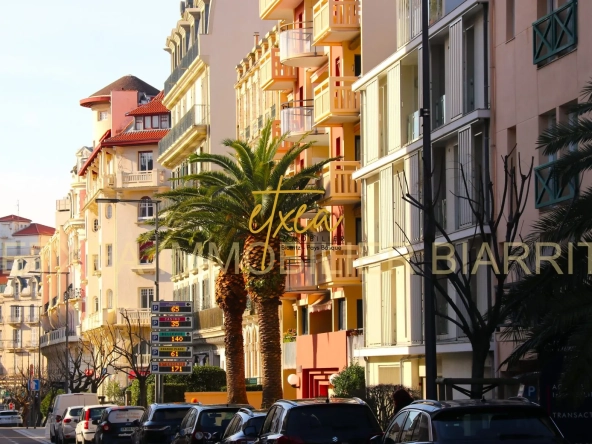Studio à Biarritz à 200m de la plage avec parking – Idéal investissement locatif