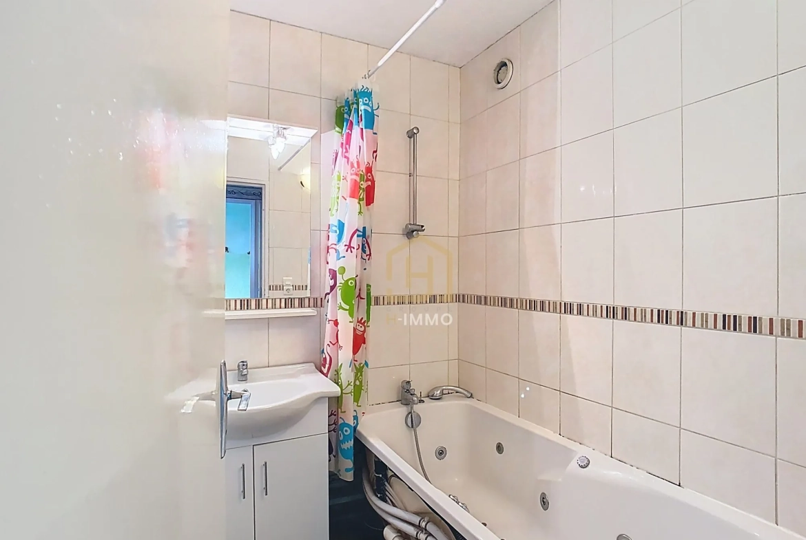 Appartement T4 duplex avec garage à Grenoble Villeneuve – Opportunité à saisir 