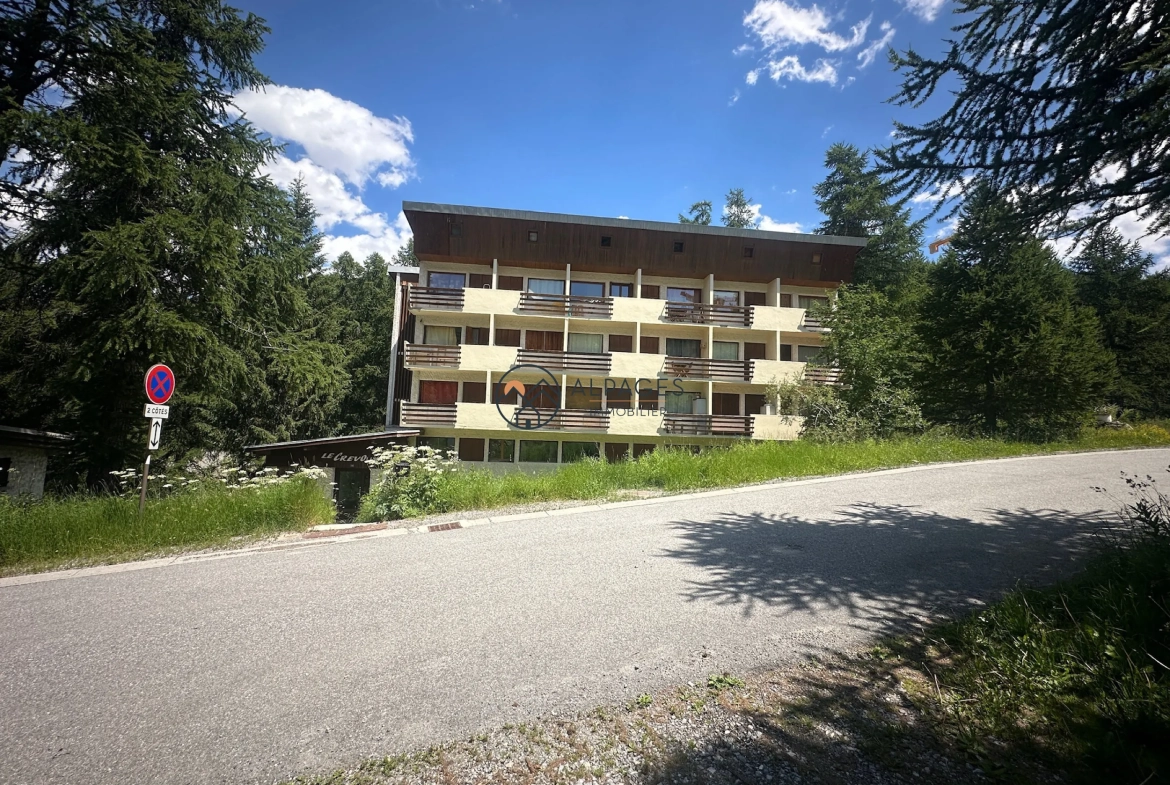 Vars - Studio - Résidence Studio de 22,64 m² aux Claux, parking commun, idéal investisseur ou résidence secondaire 