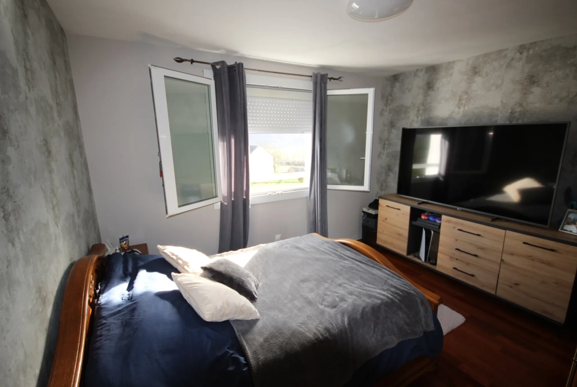 Maison familiale à Aubrives avec 4 chambres, jardin et garage – Opportunité à ne pas manquer 