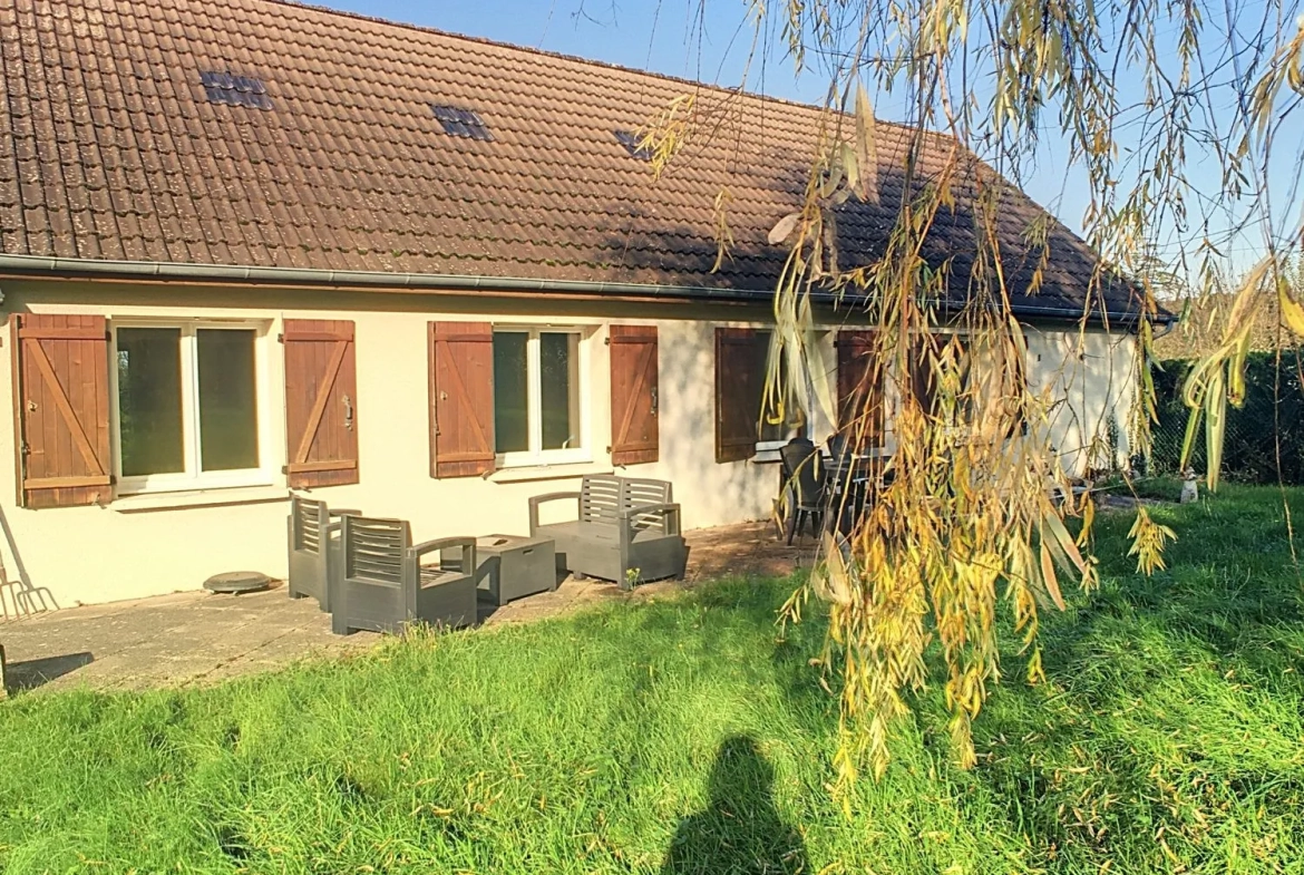 À vendre maison de plain-pied avec 3 chambres à Varennes Changy (45290) 
