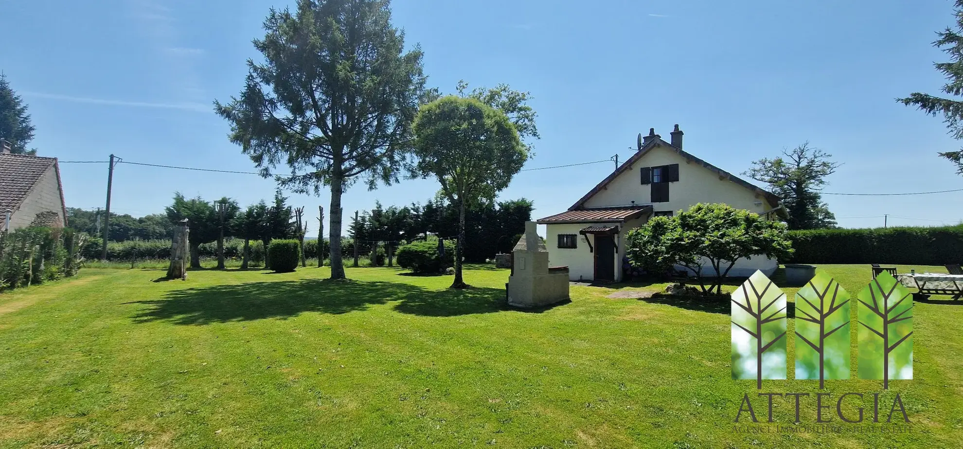 Maison de 3 chambres avec grand jardin à Genouillac, proche de la nature 