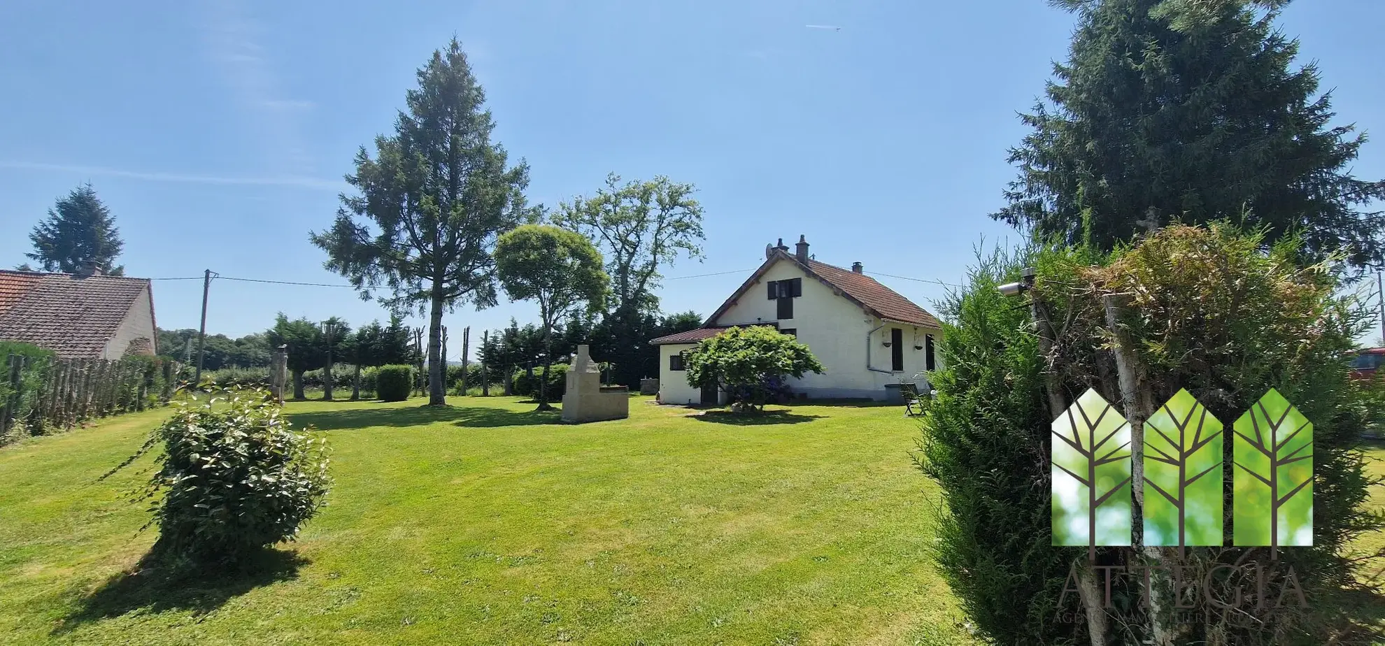 Maison de 3 chambres avec grand jardin à Genouillac, proche de la nature 
