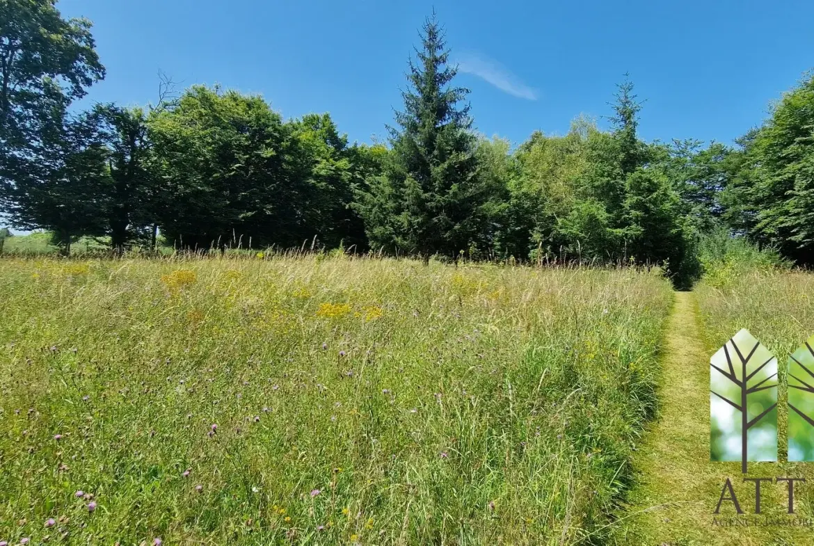 Maison de 3 chambres avec grand jardin à Genouillac, proche de la nature 