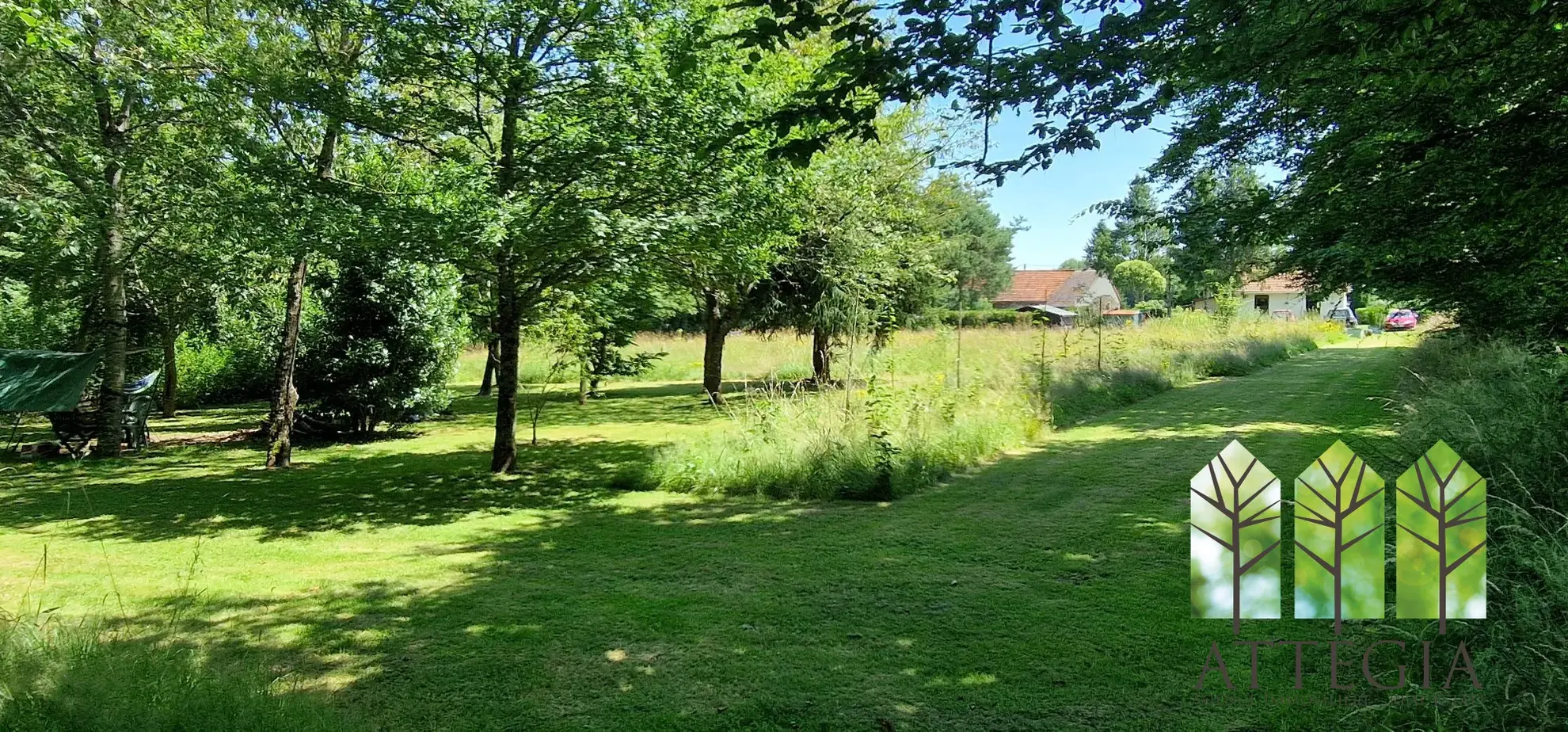 Maison de 3 chambres avec grand jardin à Genouillac, proche de la nature 