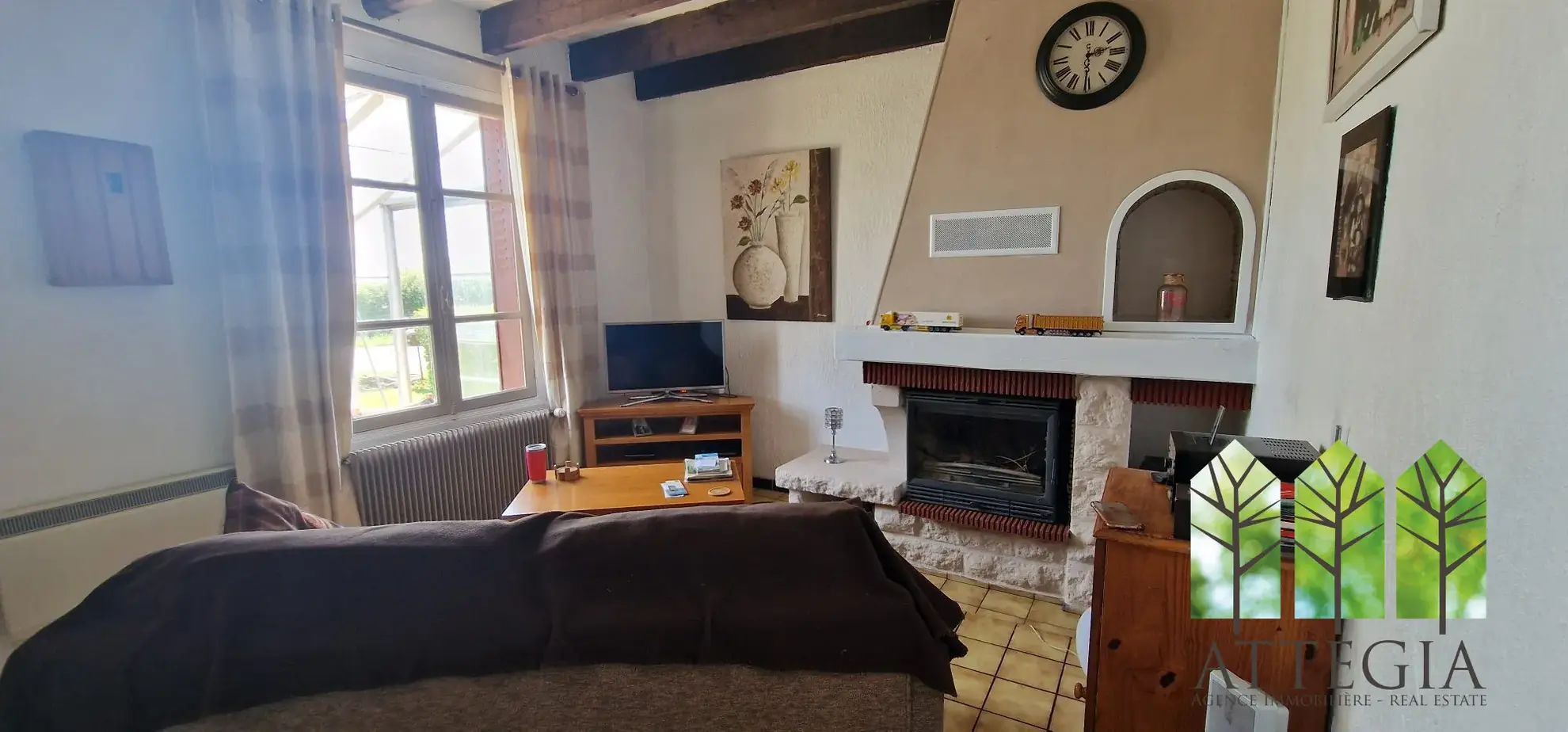 Maison de 3 chambres avec grand jardin à Genouillac, proche de la nature 