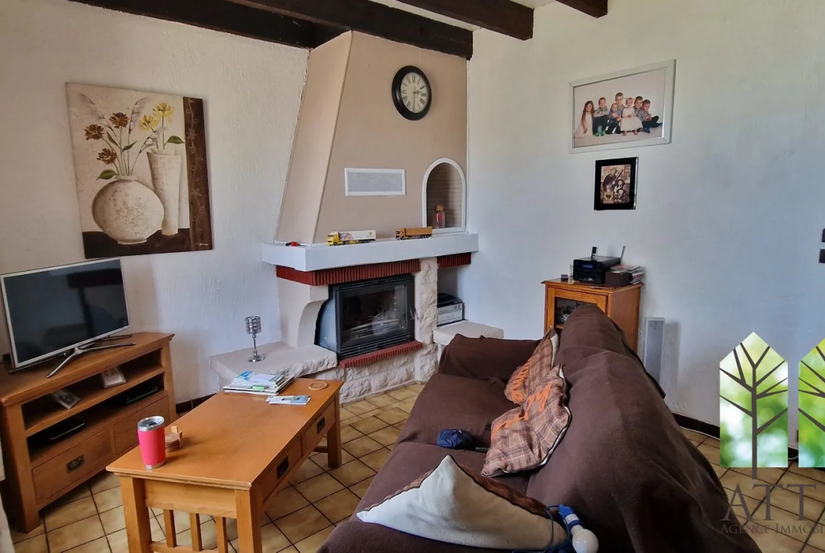 Maison de 3 chambres avec grand jardin à Genouillac, proche de la nature 