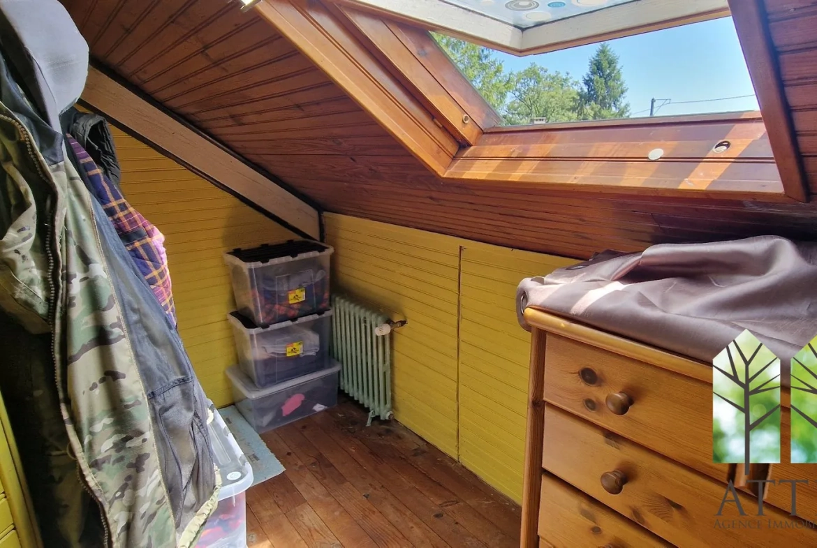 Maison de 3 chambres avec grand jardin à Genouillac, proche de la nature 