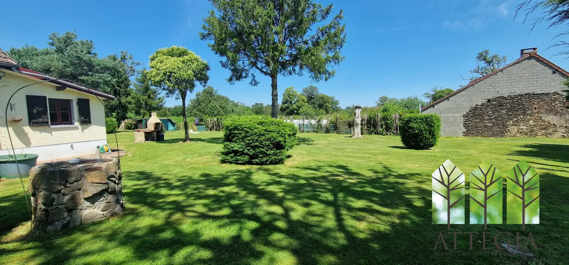 Maison de 3 chambres avec grand jardin à Genouillac, proche de la nature 