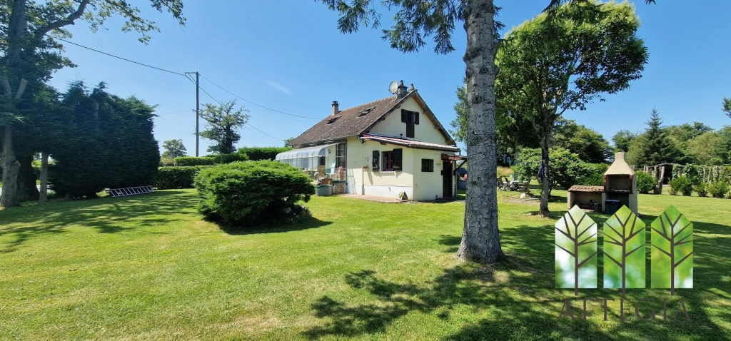 Maison de 3 chambres avec grand jardin à Genouillac, proche de la nature