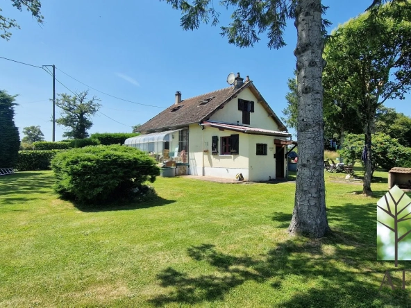 Maison de 3 chambres avec grand jardin à Genouillac, proche de la nature
