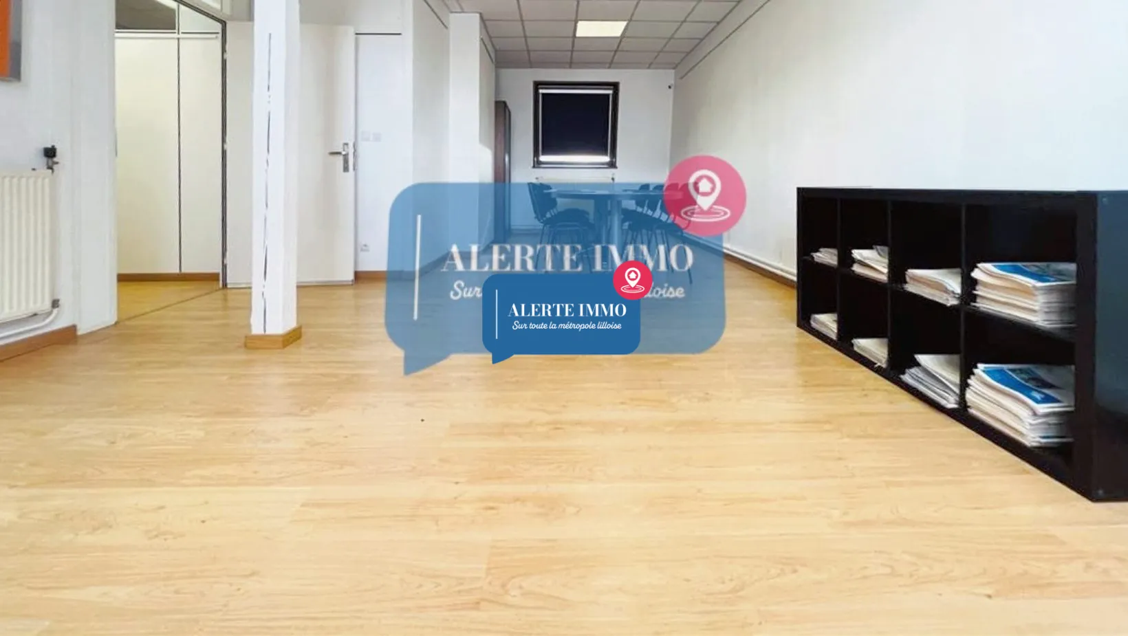 Ensemble de bureaux avec terrasse et parking sécurisé à Roubaix en vente 