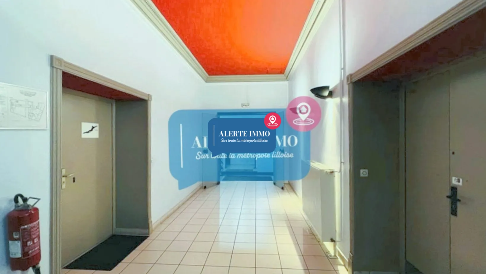 Ensemble de bureaux avec terrasse et parking sécurisé à Roubaix en vente 
