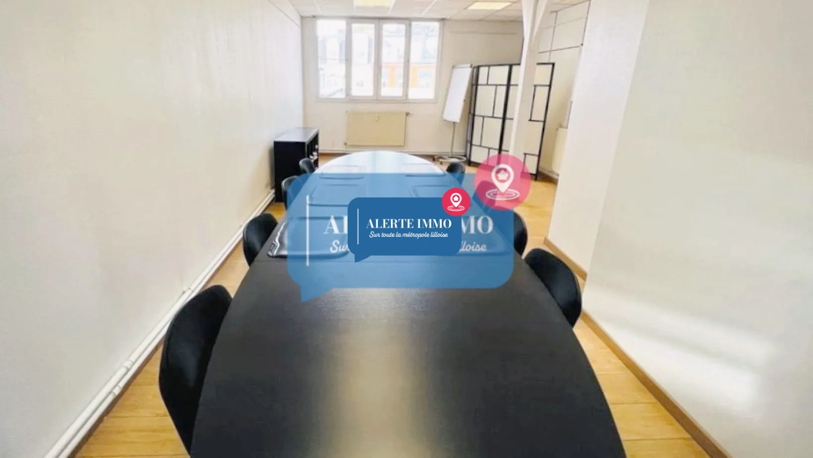 Ensemble de bureaux avec terrasse et parking sécurisé à Roubaix en vente 