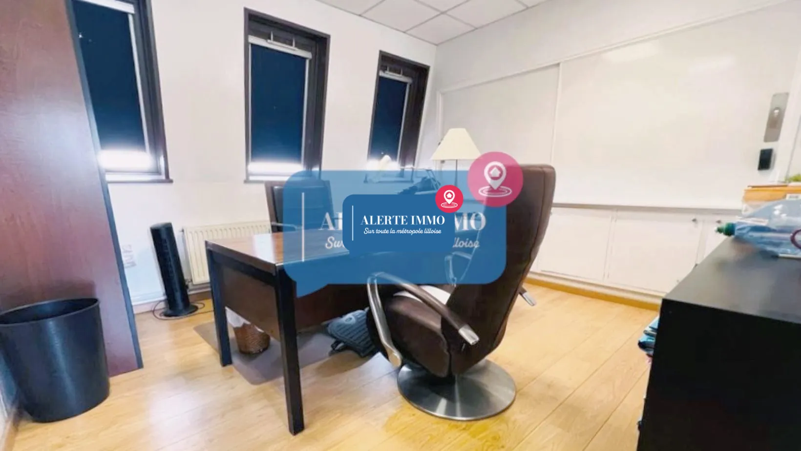 Ensemble de bureaux avec terrasse et parking sécurisé à Roubaix en vente 