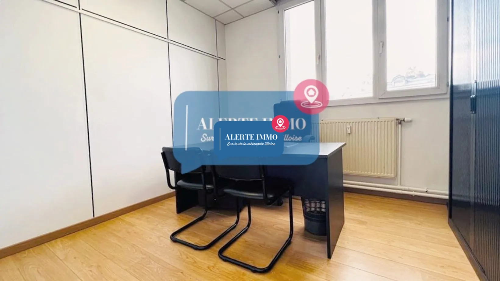 Ensemble de bureaux avec terrasse et parking sécurisé à Roubaix en vente 