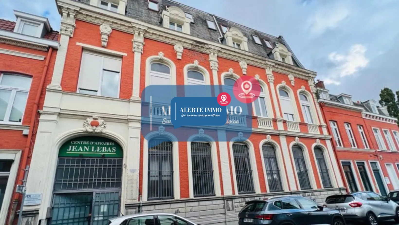 Ensemble de bureaux avec terrasse et parking sécurisé à Roubaix en vente 