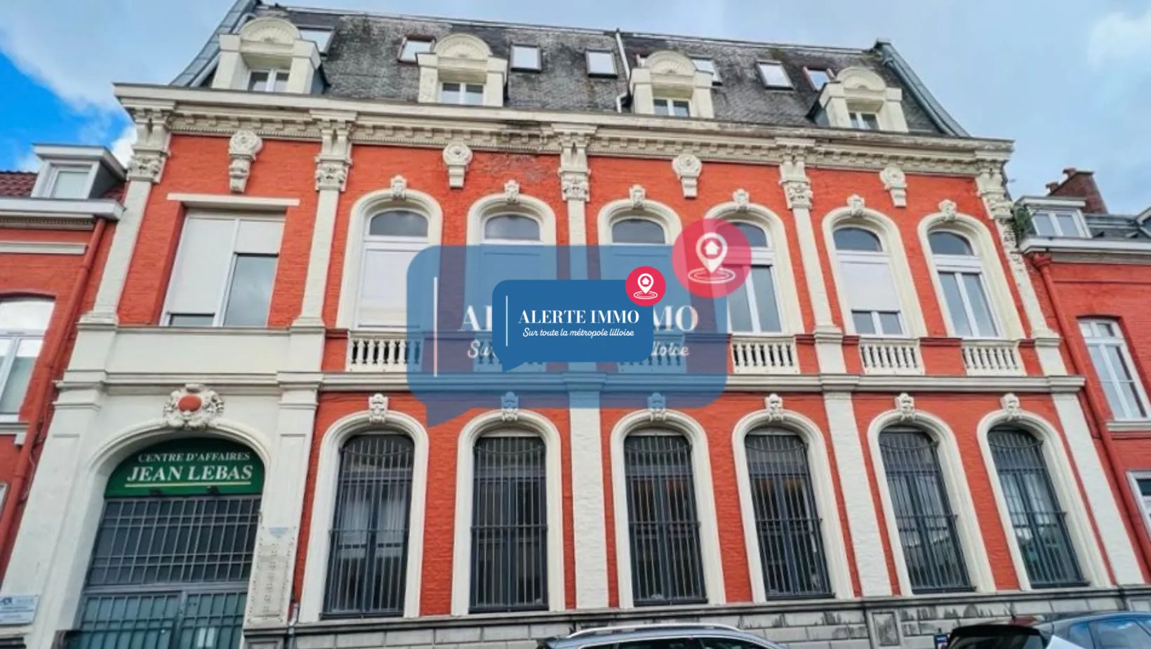 Ensemble de bureaux avec terrasse et parking sécurisé à Roubaix en vente 