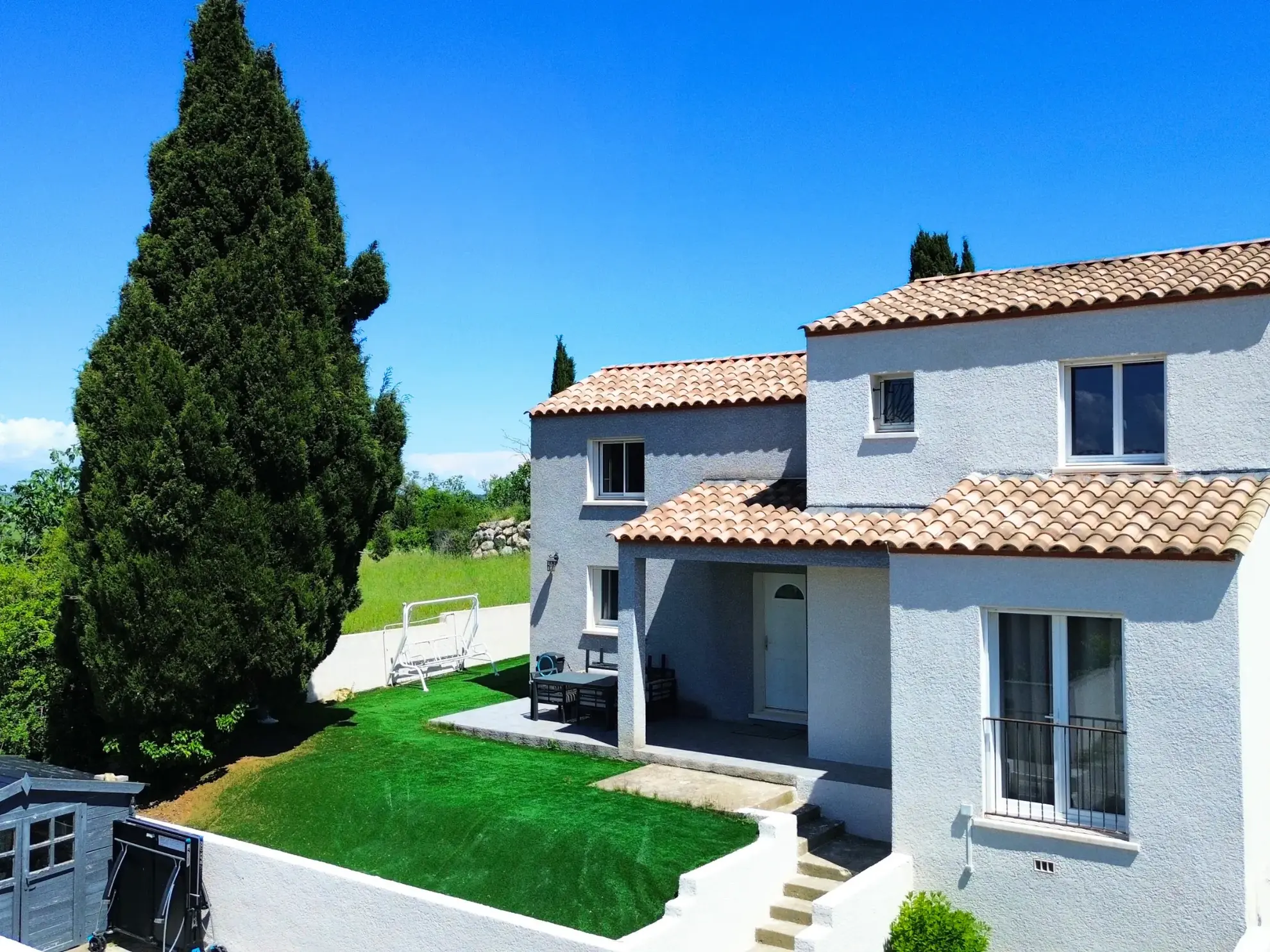 Villa 3 chambres à vendre à Salles-d'Aude avec jardin et panneaux solaires 