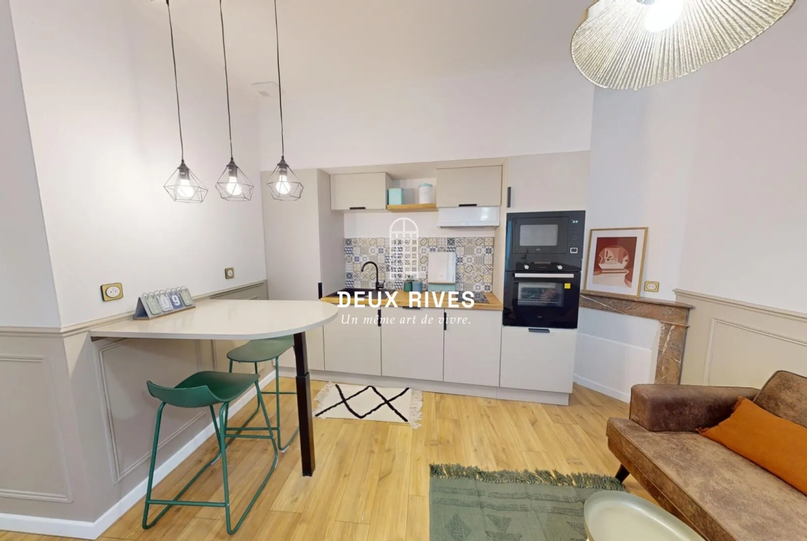Vente appartement T2 à Nantes de 30 m² avec vue sur cour intérieure 