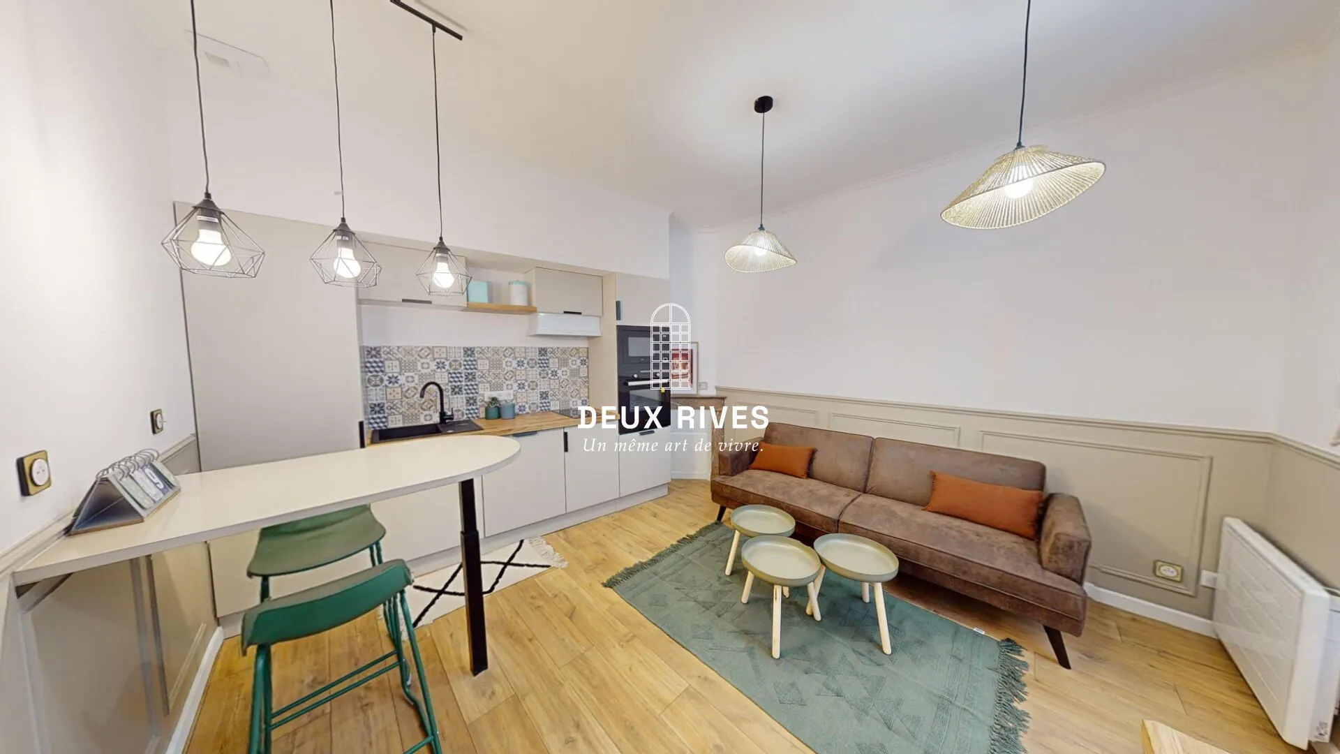 Vente appartement T2 à Nantes de 30 m² avec vue sur cour intérieure 