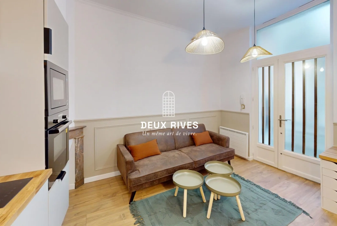 Vente appartement T2 à Nantes de 30 m² avec vue sur cour intérieure 