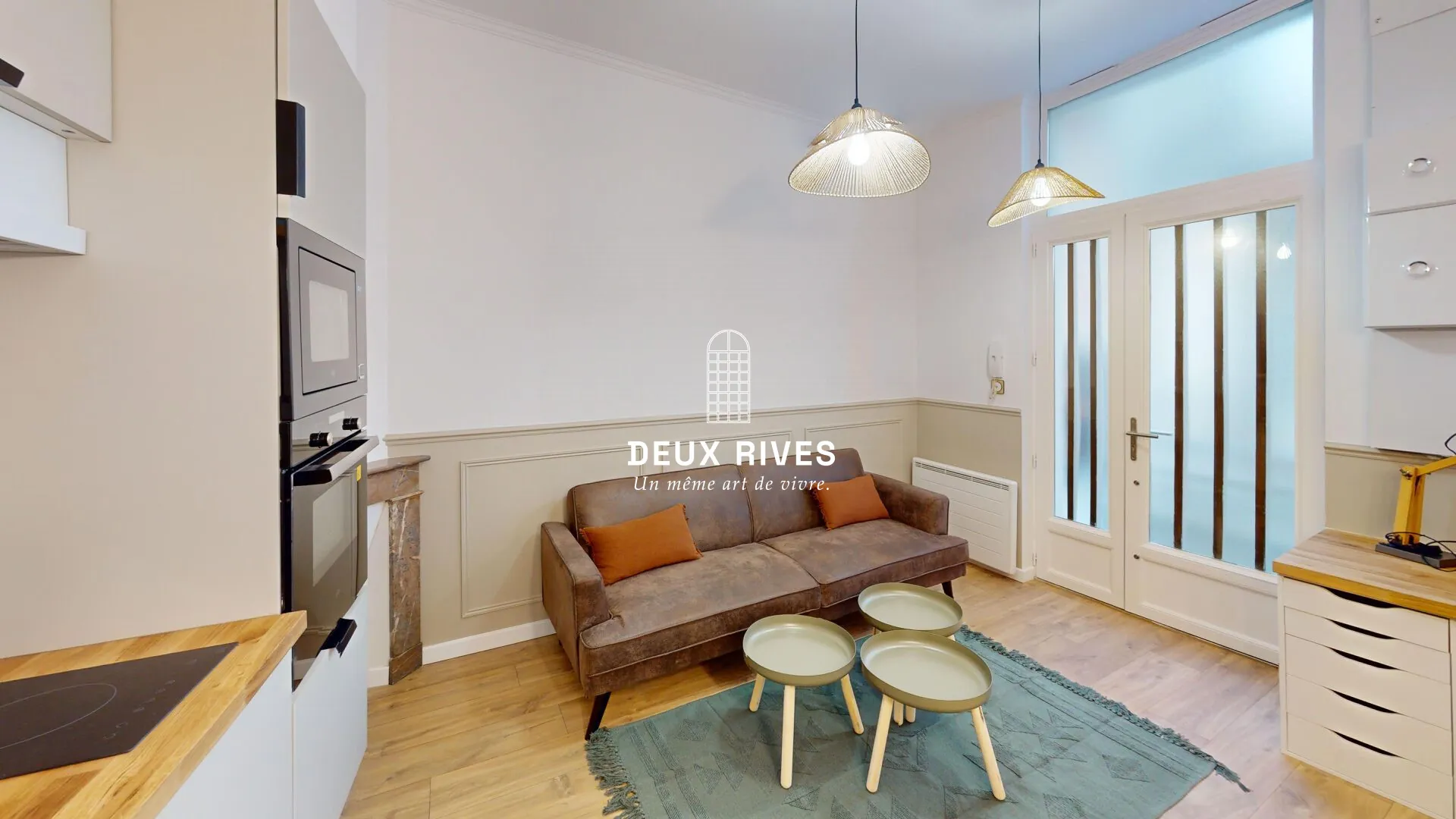 Vente appartement T2 à Nantes de 30 m² avec vue sur cour intérieure 