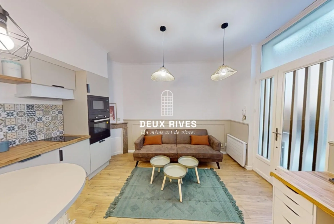Vente appartement T2 à Nantes de 30 m² avec vue sur cour intérieure 