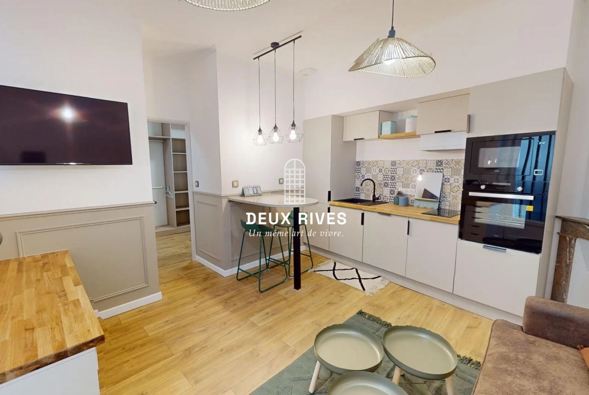 Vente appartement T2 à Nantes de 30 m² avec vue sur cour intérieure 