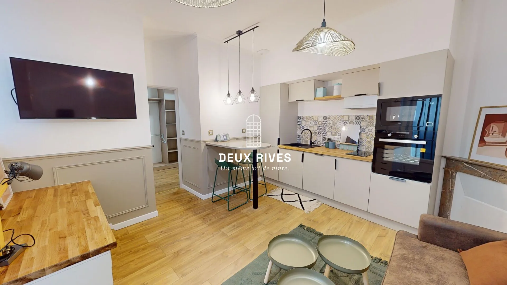 Vente appartement T2 à Nantes de 30 m² avec vue sur cour intérieure 
