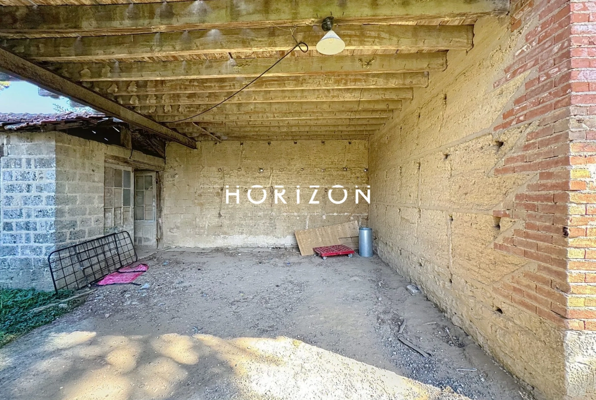 Maison à réhabiliter de 120 m² avec terrain de 624 m² à Cormoranche-sur-Saône 