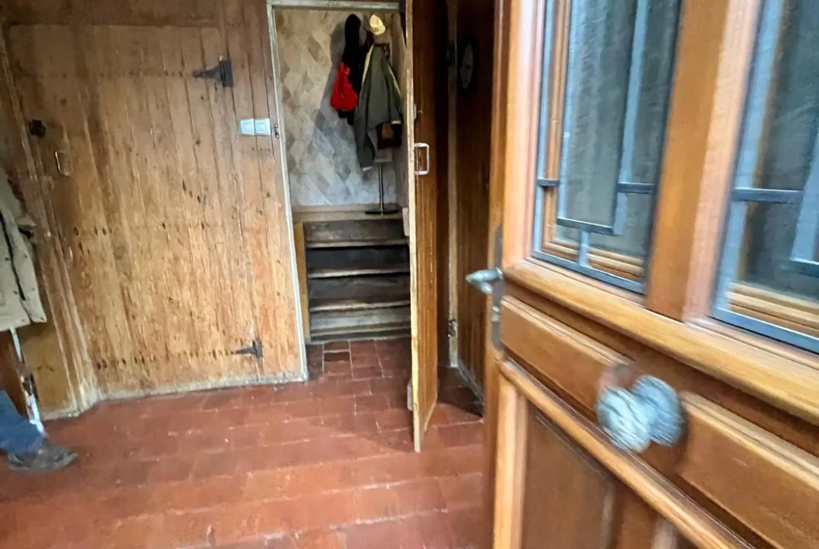 Maison de Village à vendre à La Vallée Mulâtre avec studio rénové et jardin calme 