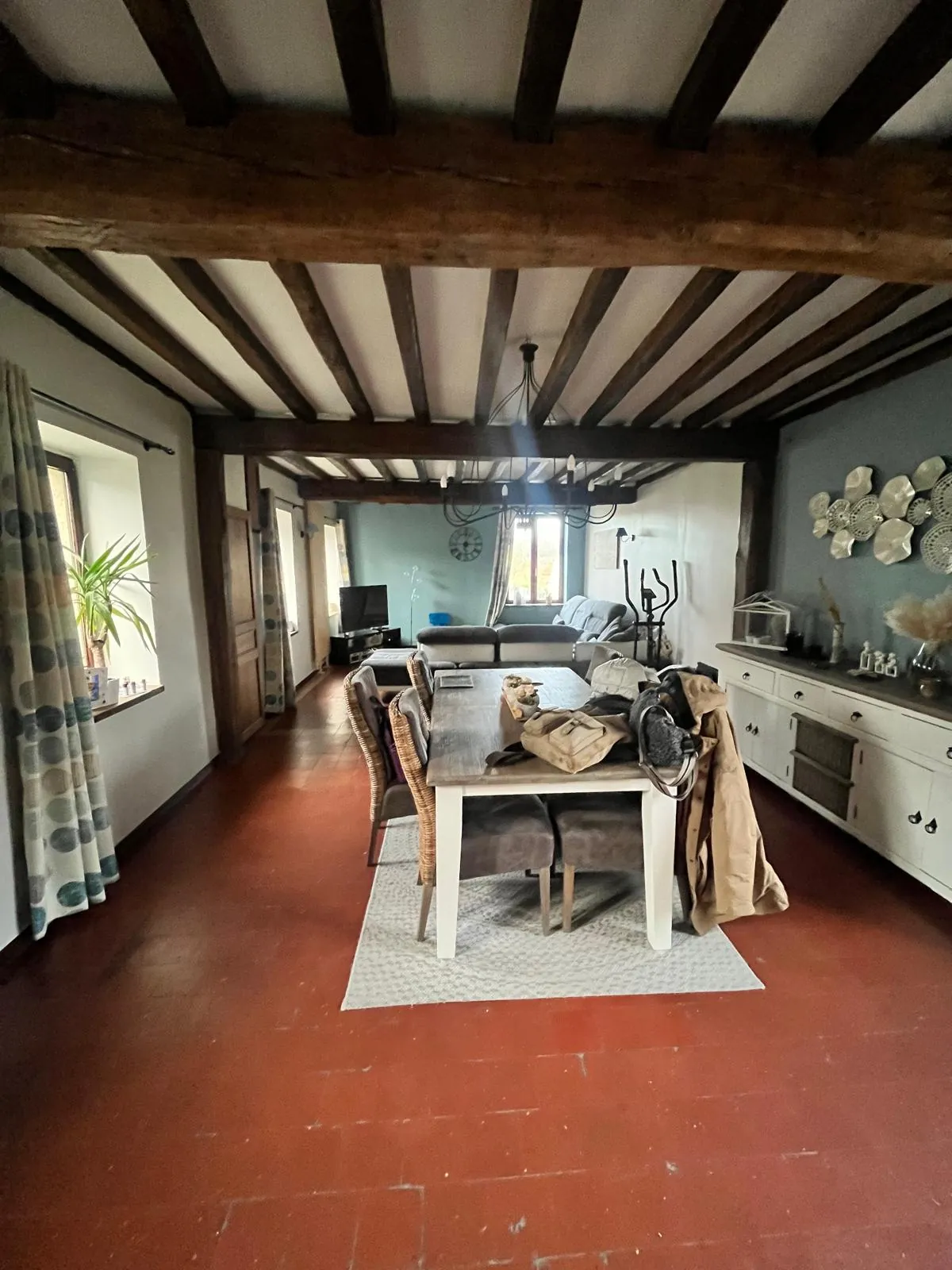 Maison de Village à vendre à La Vallée Mulâtre avec studio rénové et jardin calme 