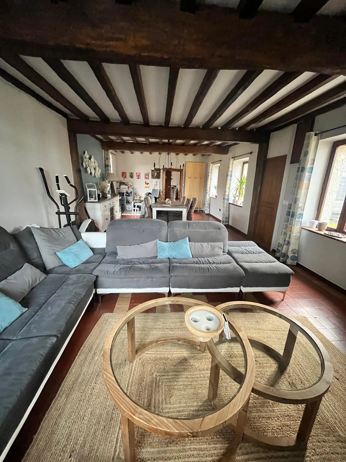 Maison de Village à vendre à La Vallée Mulâtre avec studio rénové et jardin calme 