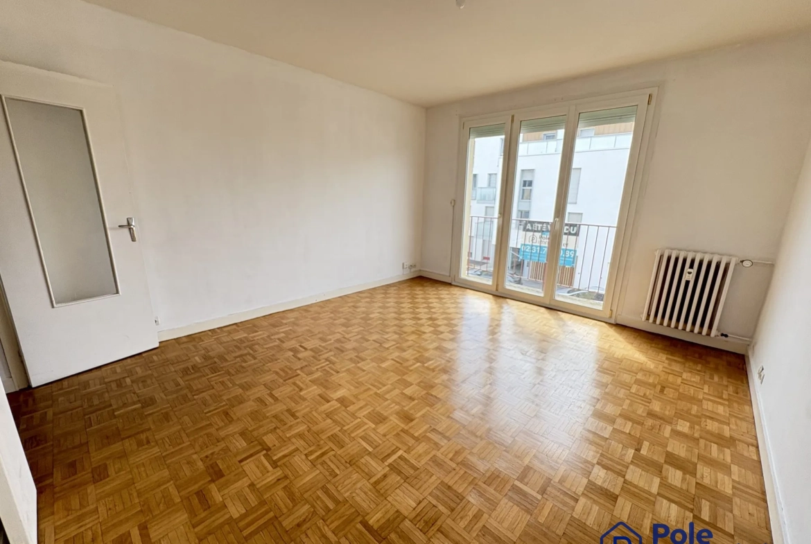 F3 CAEN Appartement 3 pièces avec balcon à Caen – 57,11 m², proche commodités 