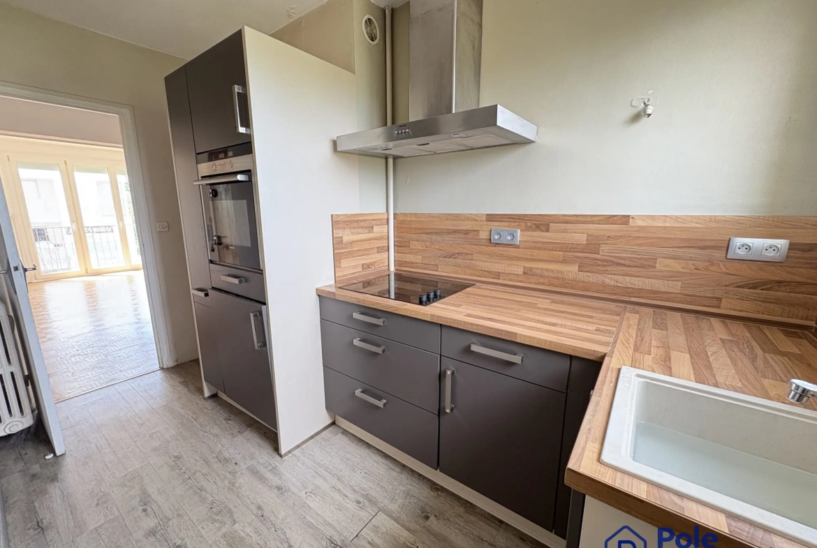F3 CAEN Appartement 3 pièces avec balcon à Caen – 57,11 m², proche commodités 
